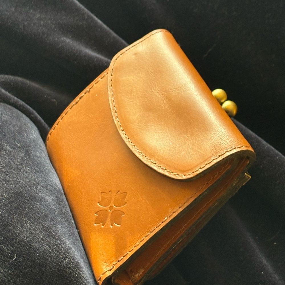 Patricia Nash Tan Leather Wallet